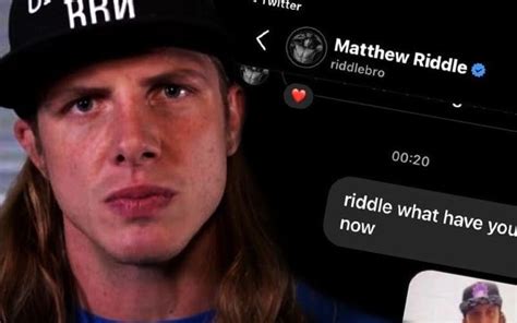 matt riddle video leak|Matt Riddle posts a message for his fans after the private video leak